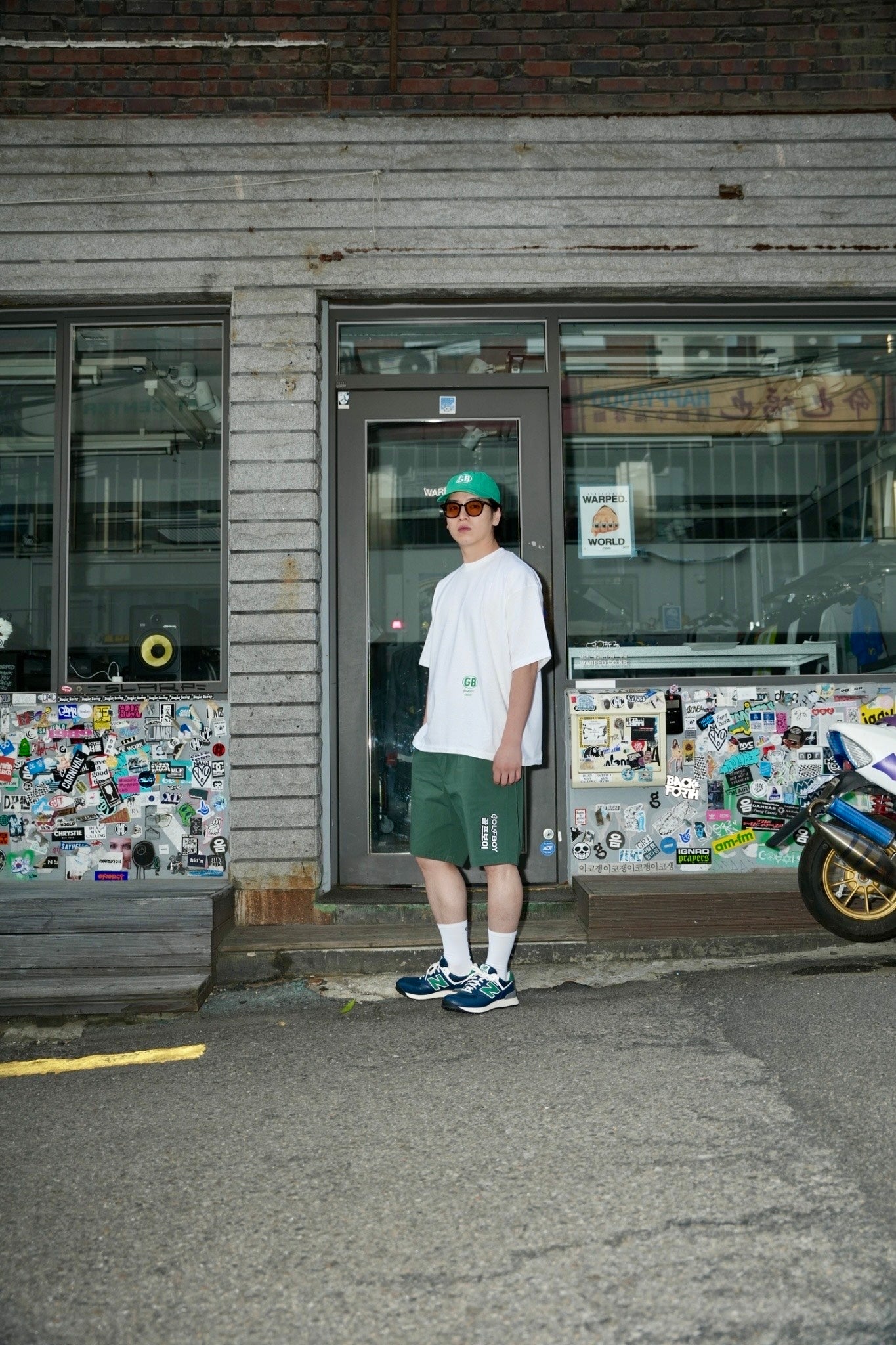 5. GOLF BOY GB cap-green