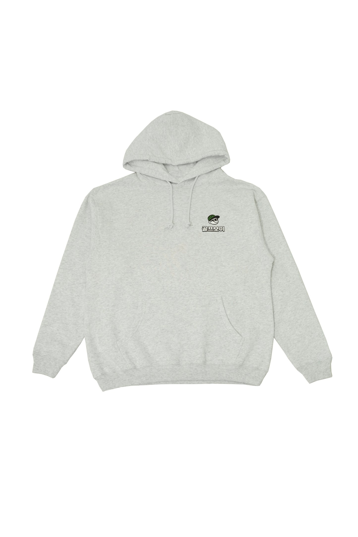 GOLF BOY back logo hoodie-gray