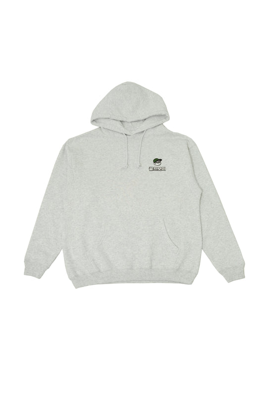 GOLF BOY back logo hoodie-gray