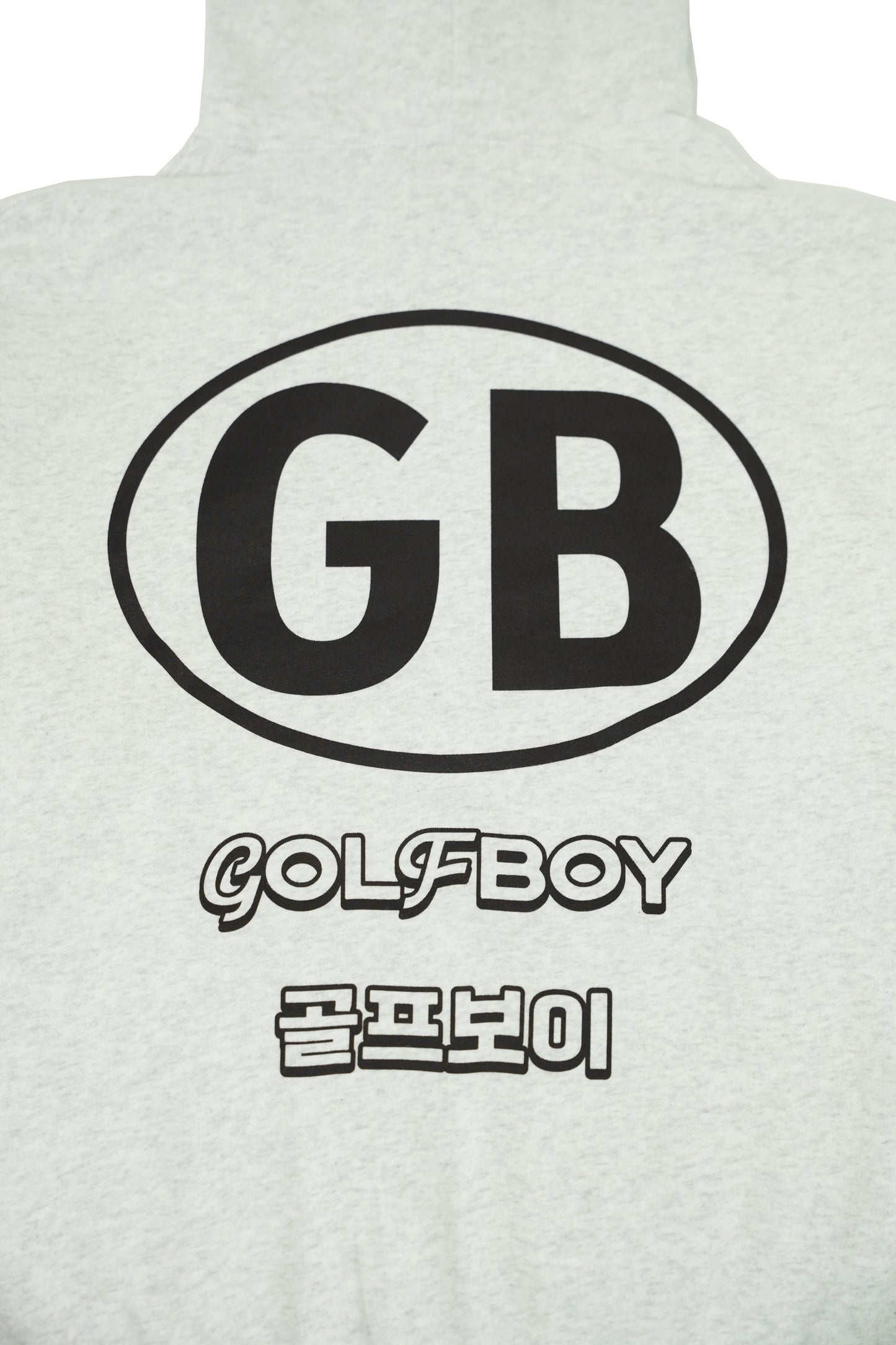 GOLF BOY back logo hoodie-gray