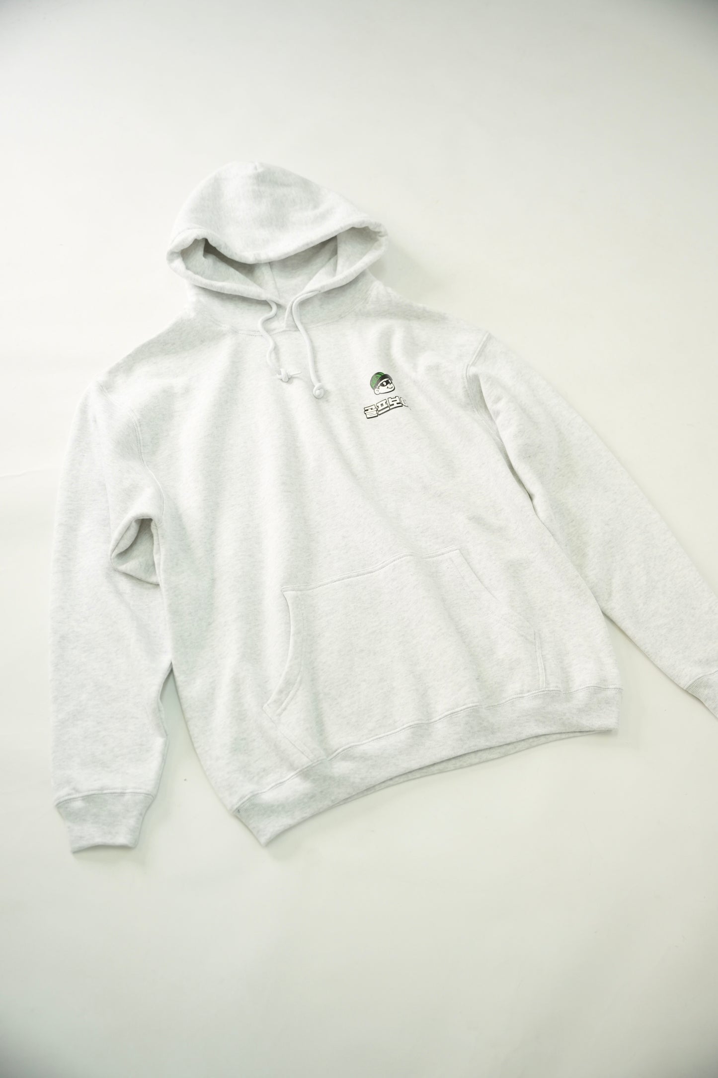GOLF BOY back logo hoodie-gray