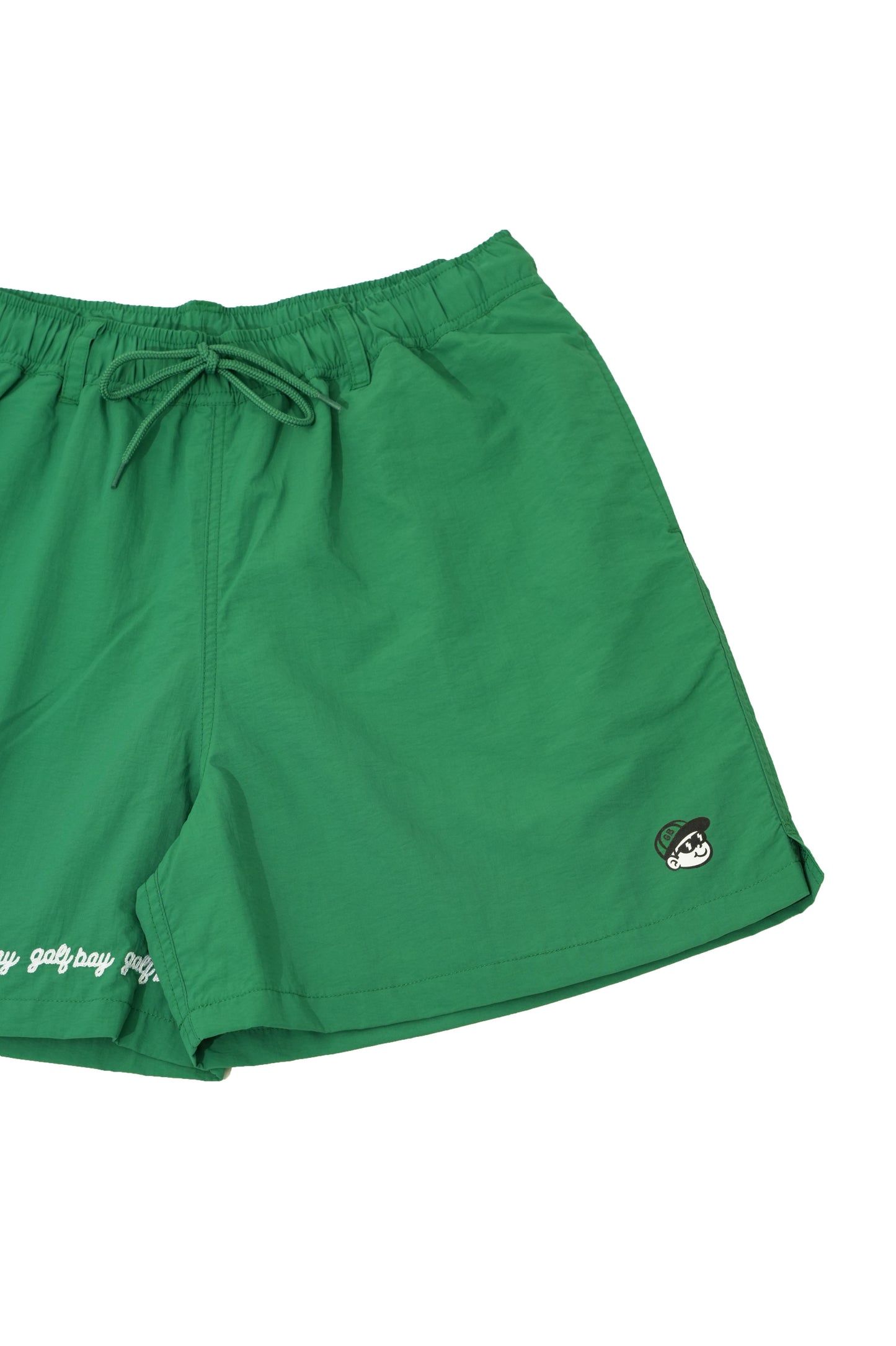 GOLF BOY circle logo shorts-green