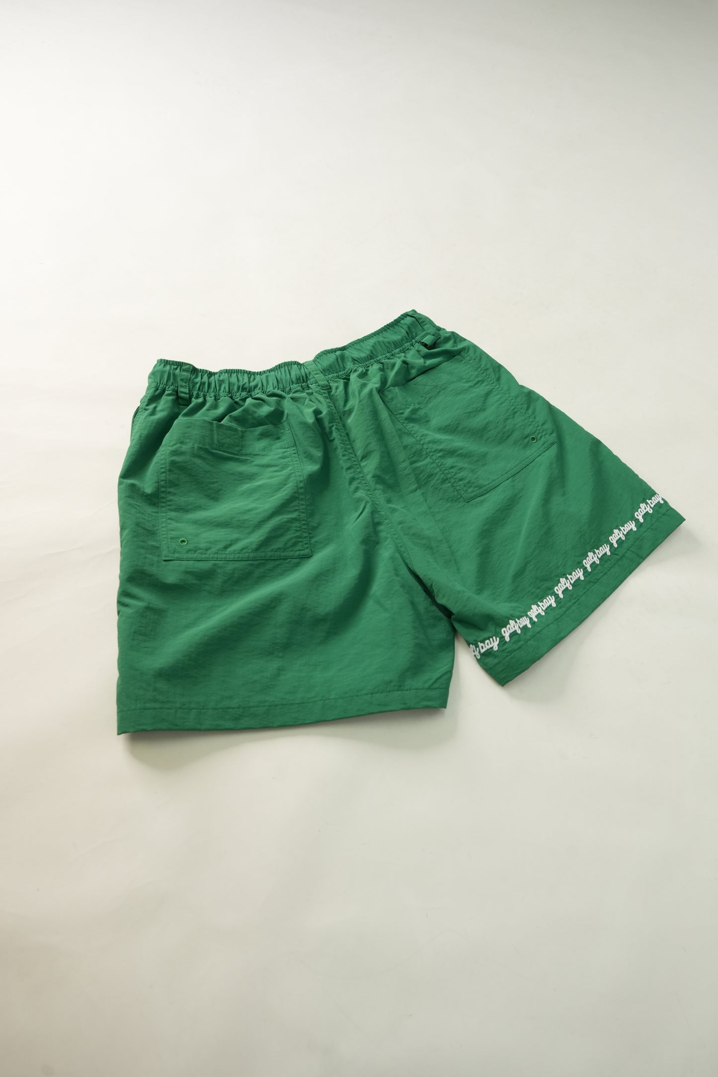 GOLF BOY circle logo shorts-green