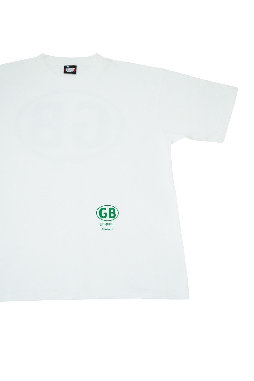 2.GOLF BOY back logo Tshirt-green