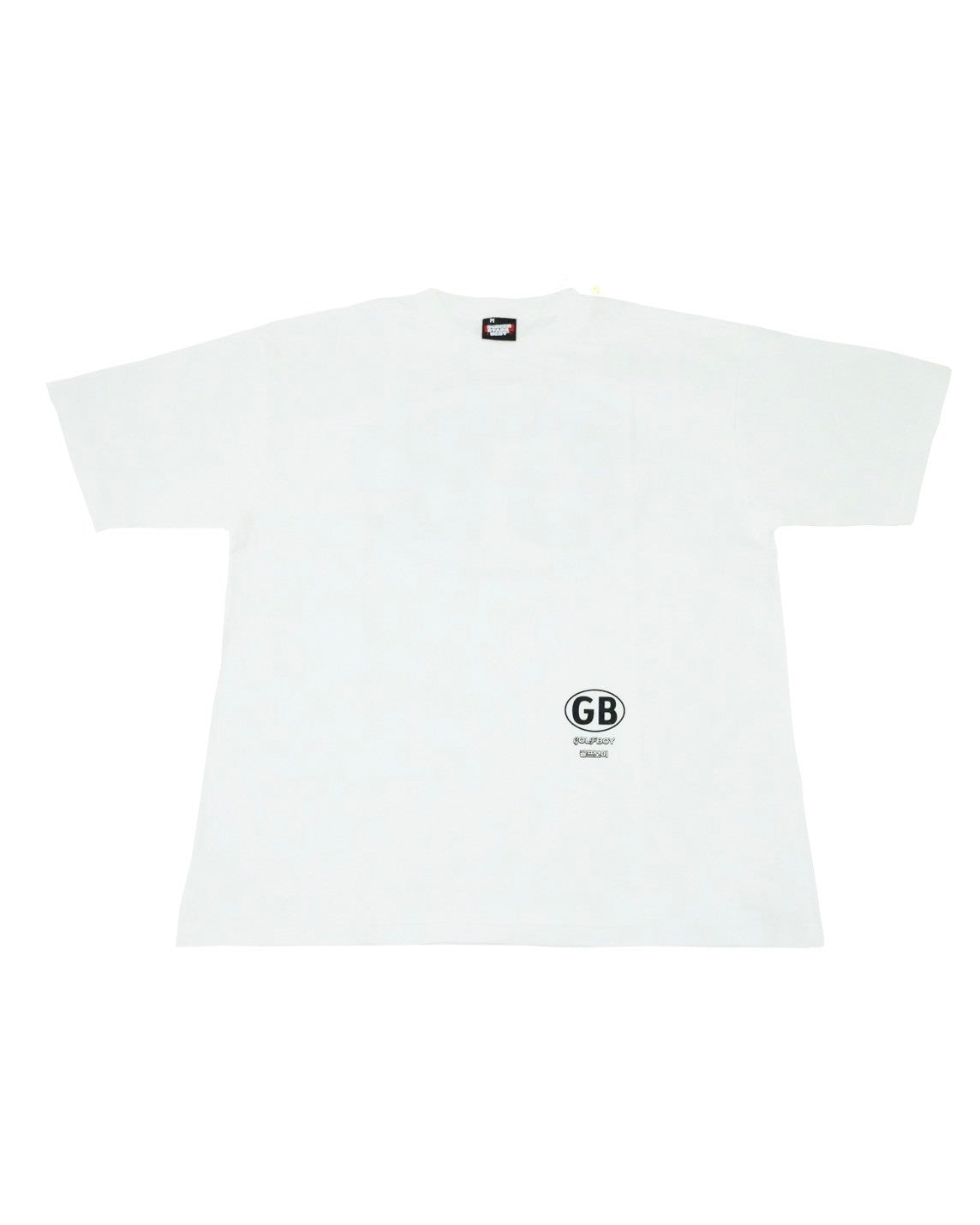 3. GOLF BOY back logo Tshirt-black