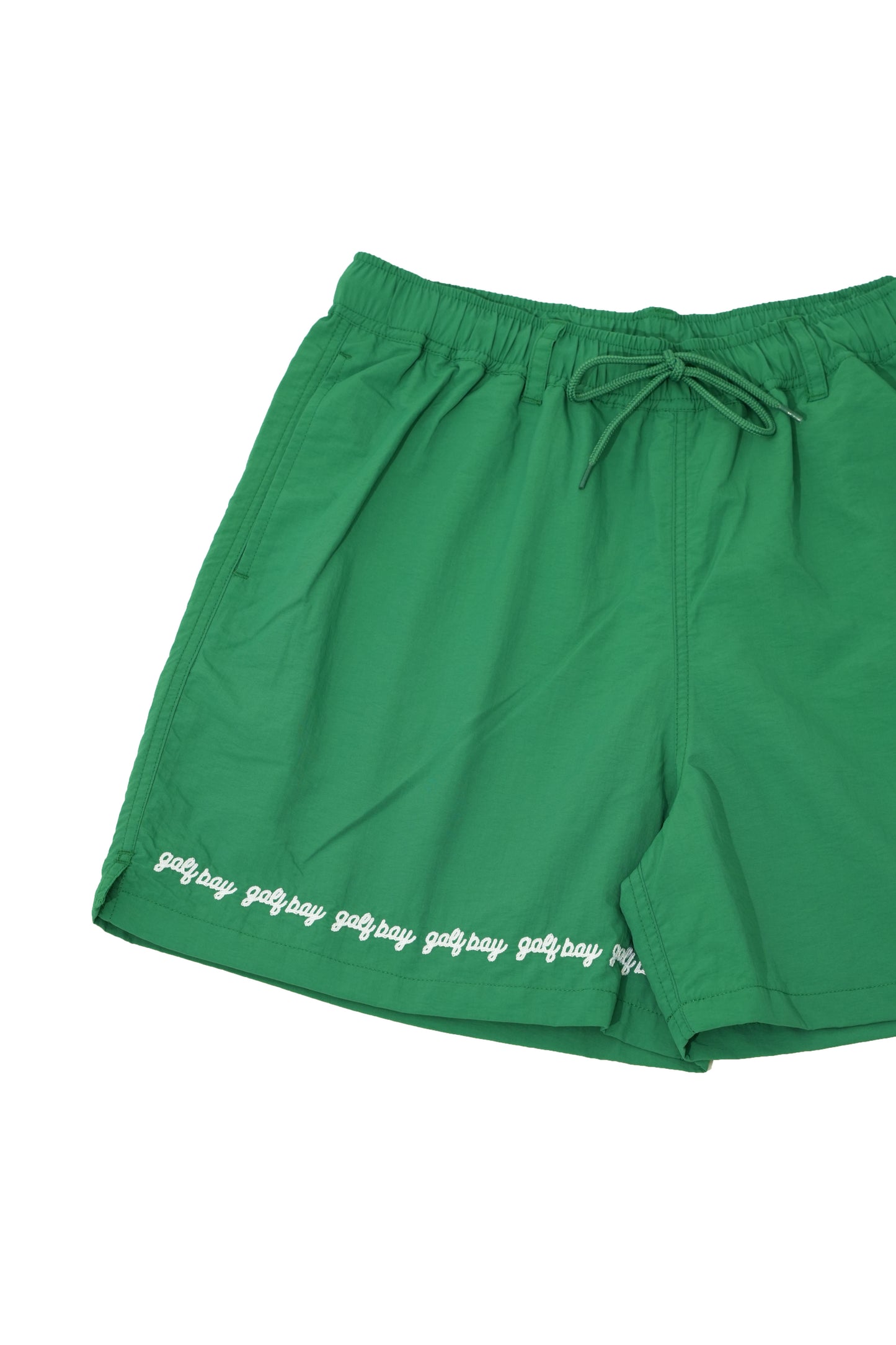 GOLF BOY circle logo shorts-green