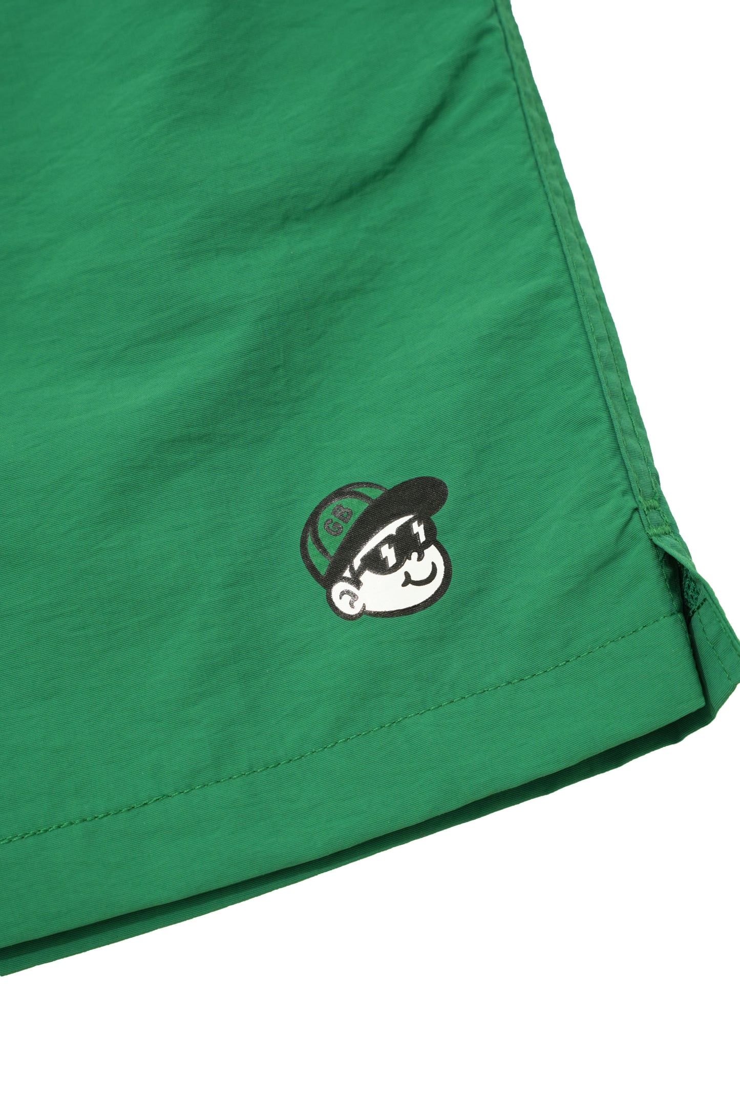 GOLF BOY circle logo shorts-green