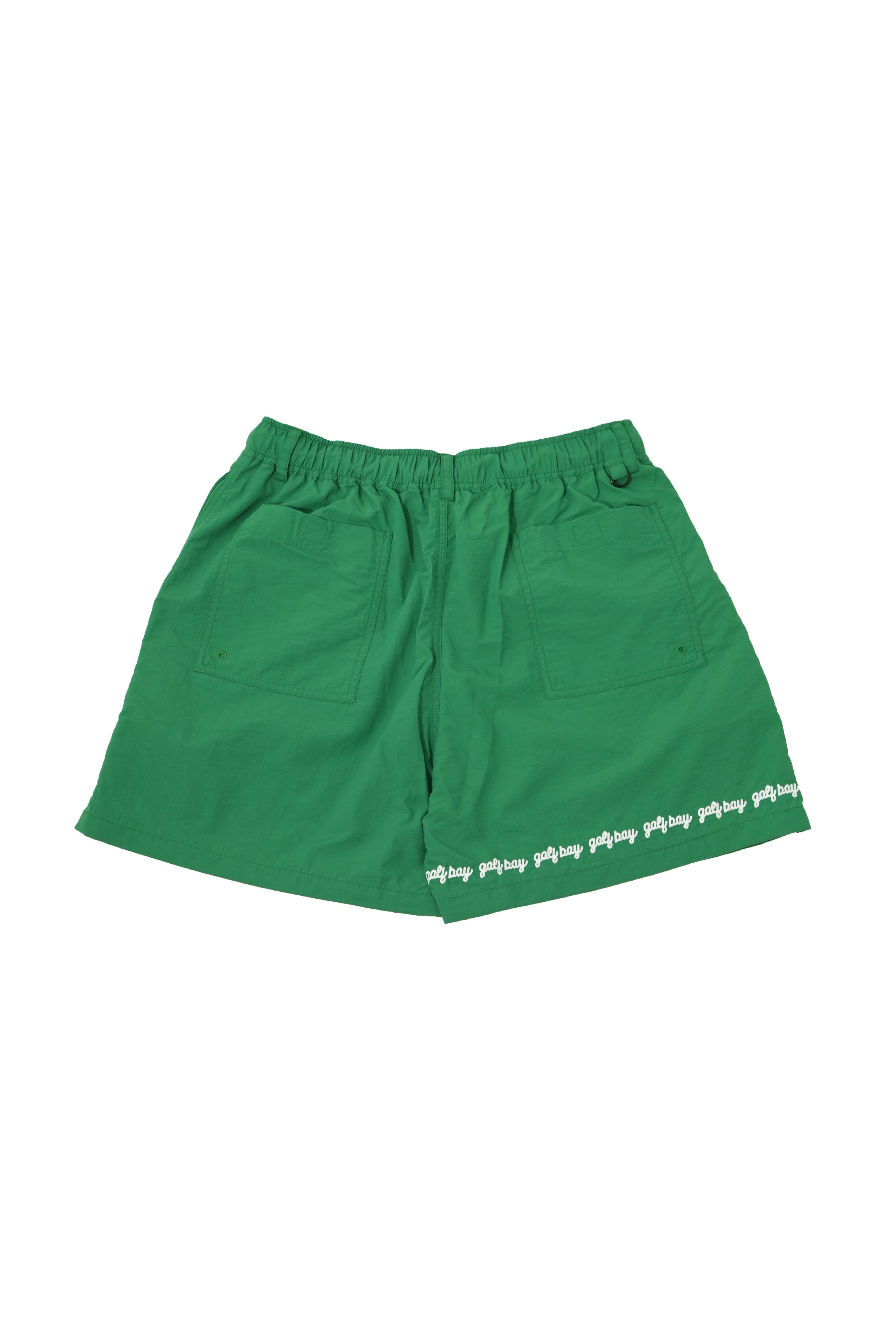 GOLF BOY circle logo shorts-green